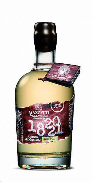 MAZZETTI GRAPPA CL50 BARRICATA CONFEZIONE REGALO 